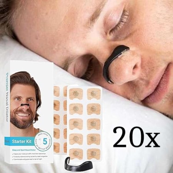 Tira nasal magnética para dormir mejor
